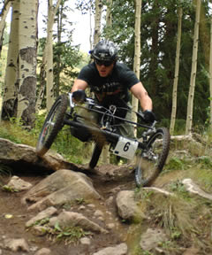 one-off handcycle offroad sports cycle
