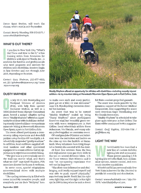 dusty mayhem sports and spookes article