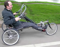 high speed hand cycle for paraplegics